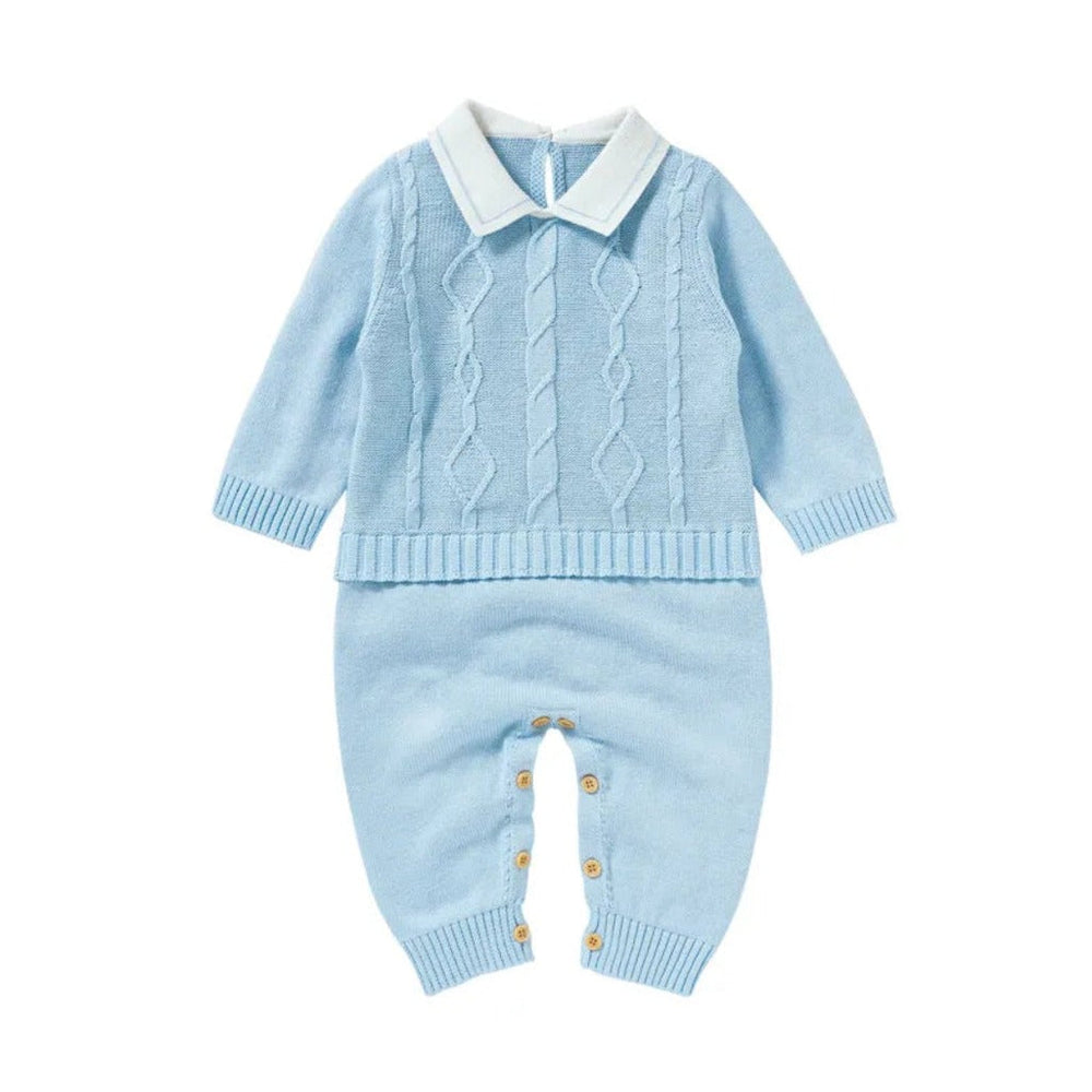 ! Merino Baby & Peuter Romper – Luxe Gebreide Unisex Bodysuit